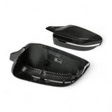 Coques de rétroviseurs look M Competition en fibre de carbone pour BMW Série 3 G20 (2020 à 2025), vue 8
