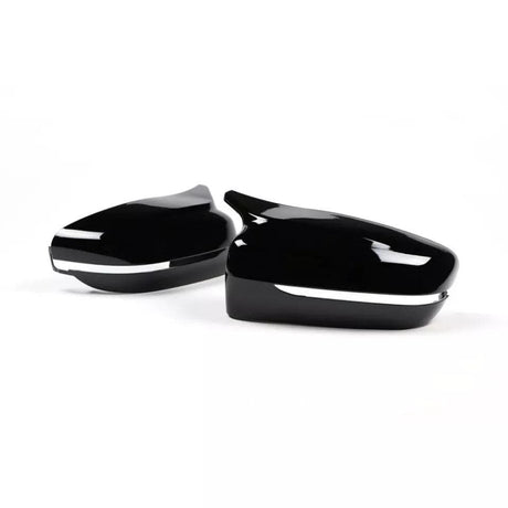 Coques de rétroviseurs look M M5 Competition noires brillantes pour BMW Série 5 G30 (2018 à 2025), vue 4