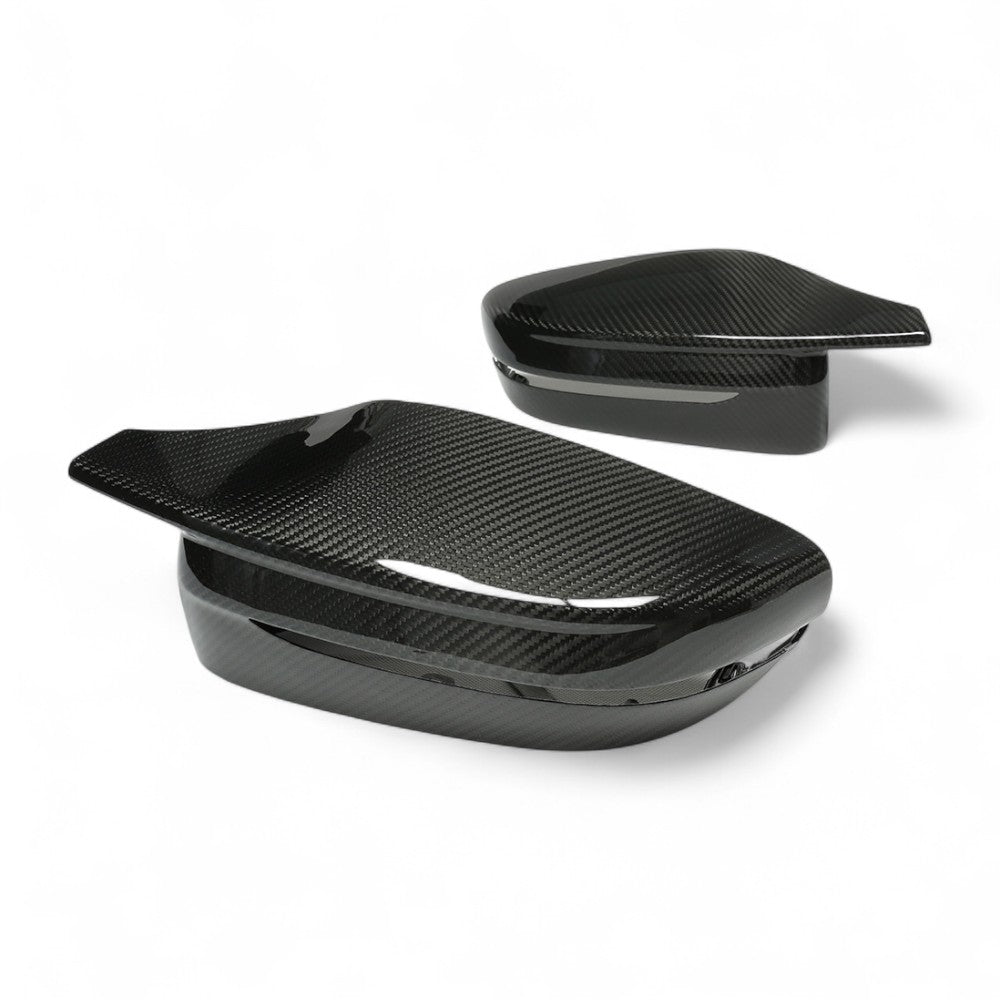 Coques de rétroviseurs look M5 Competition en fibre de carbone pour BMW Série 5 G30 (2018 à 2025), vue 3