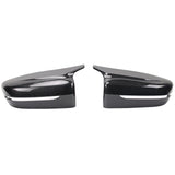 Coques de rétroviseurs look M5 Competition en fibre de carbone pour BMW Série 5 G30 (2018 à 2025), réplique carbone
