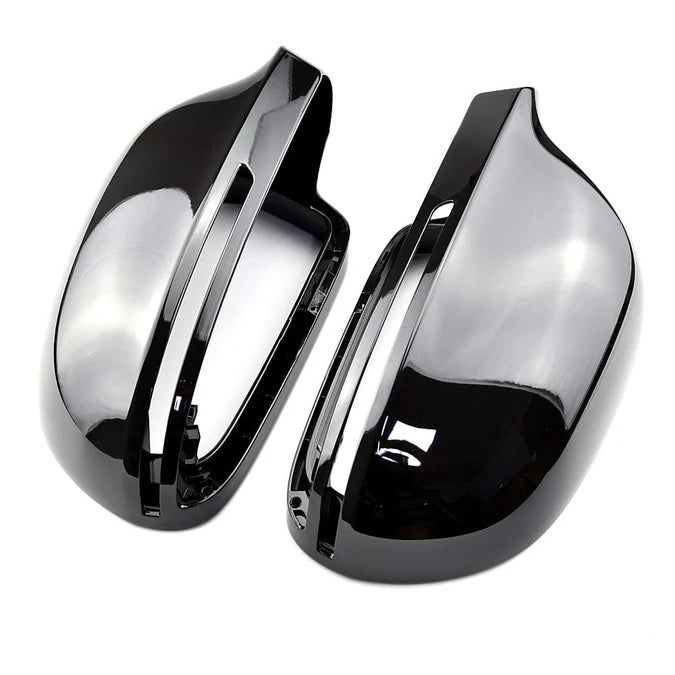 Coques de rétroviseurs noir brillant pour Audi A3 8P (2008 à 2013), avant restylage (2008 à 2010)