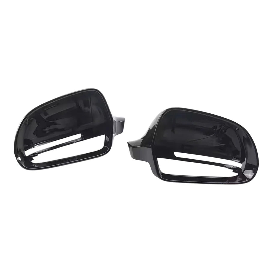 Coques de rétroviseurs noir brillant pour Audi A3 8P (2008 à 2013), après restylage (2010 à 2013)