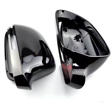 Coques de rétroviseurs noir brillant pour Audi A4, S4, RS4 B8 (2007 à 2015), vue 7
