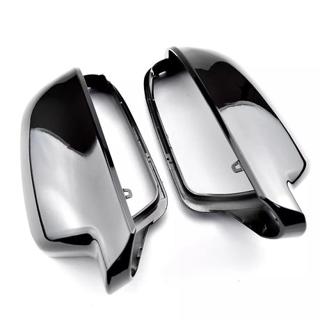 Coques de rétroviseurs noir brillant pour Audi A4, S4, RS4 B8 (2007 à 2015), après restylage (2011 à 2016)