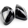 Coques de rétroviseurs noir brillant pour Audi A4, S4, RS4 B9 (2017 à 2024)