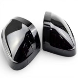 Coques de rétroviseurs noir brillant pour Audi A4, S4, RS4 B9 (2017 à 2024)