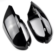 Coques de rétroviseurs noir brillant pour Audi A6, S6, RS6 C7 (2011 à 2018)