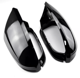 Coques de rétroviseurs noir brillant pour Audi A6, S6, RS6 C7 (2011 à 2018)