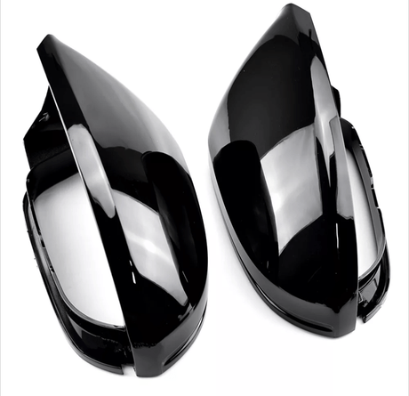 Coques de rétroviseurs noir brillant pour Audi A7, S7, RS7 C7 (2010 à 2018)