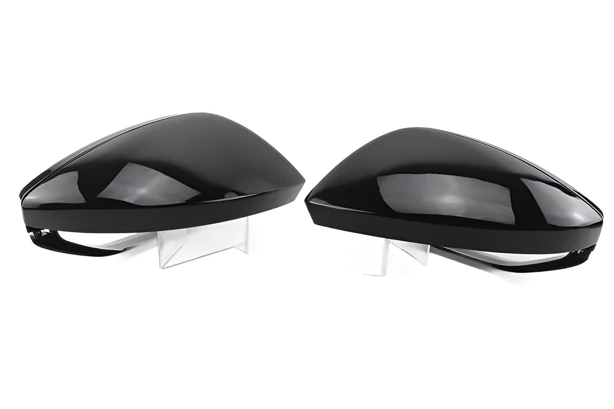 Coques de rétroviseurs noir brillant pour Audi A7, S7, RS7 C8 (2018 à 2025)