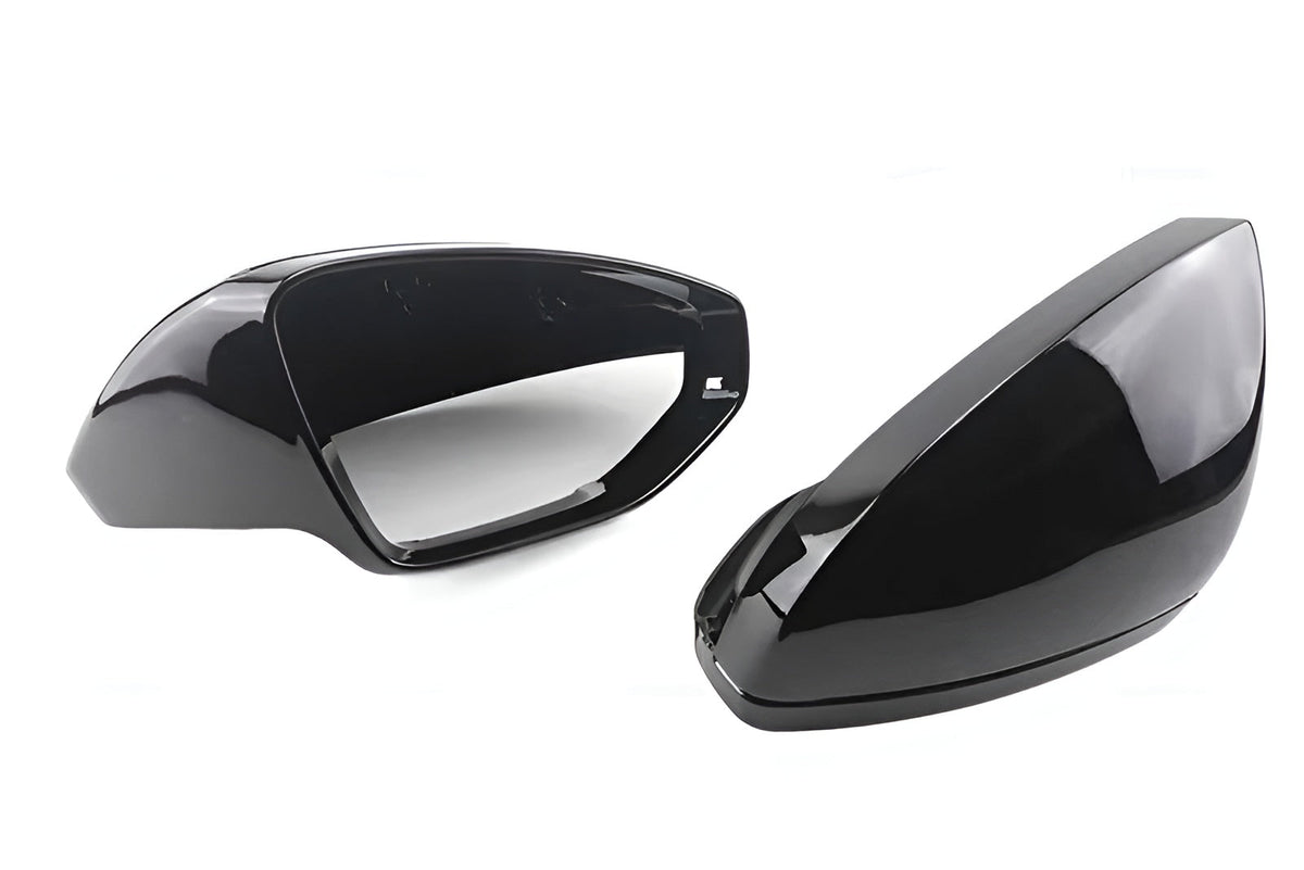 Coques de rétroviseurs noir brillant pour Audi A8, S8 D5 (2018 à 2025), vue 6