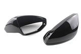 Coques de rétroviseurs noir brillant pour Audi A8, S8 D5 (2018 à 2025), vue 6