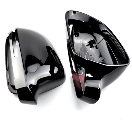 Coques de rétroviseurs noir brillant pour Audi Q3, SQ3 (2012 à 2015), vue 3