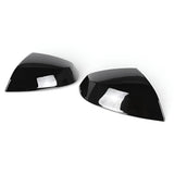Coques de rétroviseurs noir brillant pour Audi Q5 II, SQ5 (2018 à 2024), vue 3