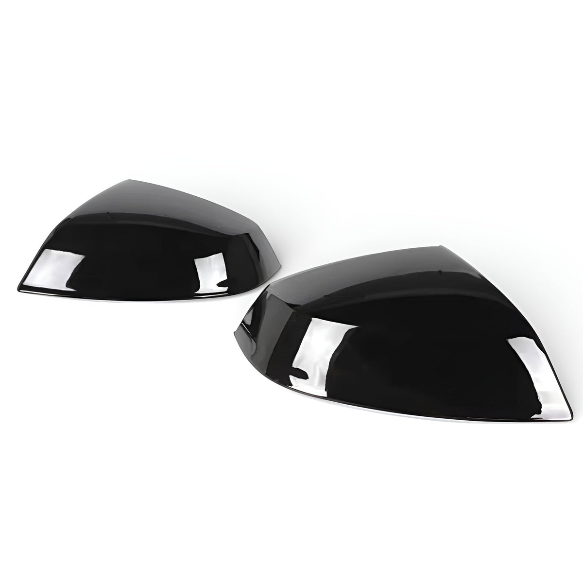 Coques de rétroviseurs noir brillant pour Audi Q7 II, SQ7 (2016 à 2024), vue 4