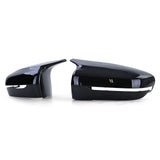 Coques de rétroviseurs type M Competition noires brillantes pour BMW Série 8 G15 (2018 à 2026)