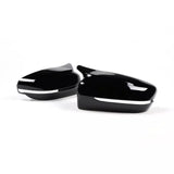 Coques de rétroviseurs type M Competition noires brillantes pour BMW Série 8 G15 (2018 à 2026), vue 3