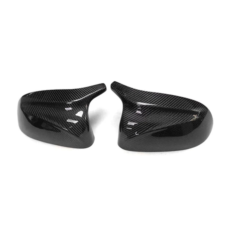 Coques de rétroviseurs type M Performance en fibre de carbone pour BMW X5 G05 (2018 à 2025), vue 3