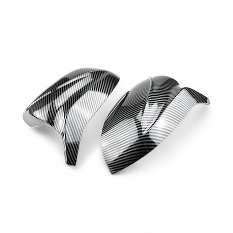 Coques de rétroviseurs type M Performance en fibre de carbone pour BMW X5 G05 (2018 à 2025), réplique fibre de carbone