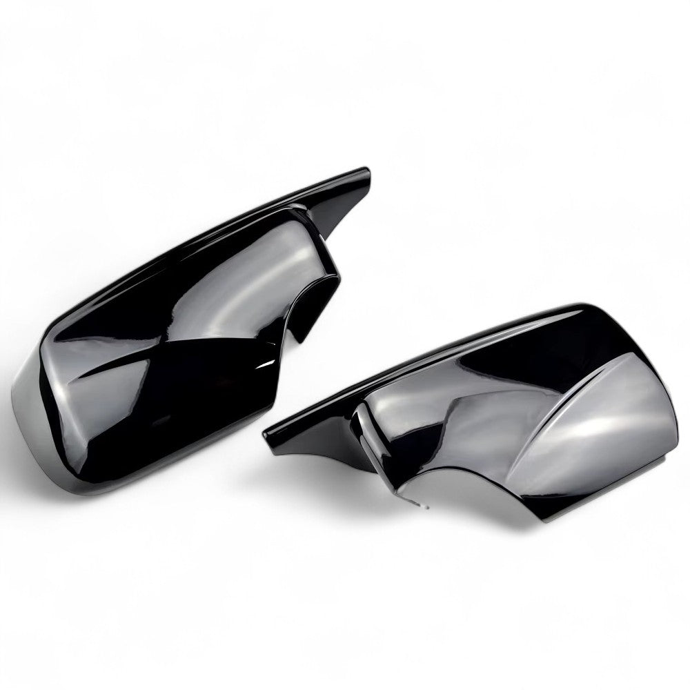 Coques de rétroviseurs type M Performance noires brillantes pour BMW Série 3 E46 (1998 à 2001), vue 4