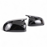 Coques de rétroviseurs type M Performance noires brillantes pour BMW X7 G07 (2019 à 2025), vue 4