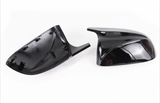 Coques de rétroviseurs type M Performance noires brillantes pour BMW X7 G07 (2019 à 2025), vue 9