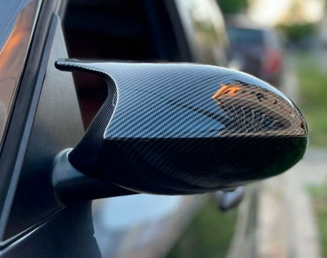 Coques de rétroviseurs type M3 fibre de carbone pour BMW Série 3 E90 et E92 (2006 à 2012), après restylage LCI (2009 à 2012), vue 9