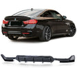 Diffuseur de pare-choc arrière pour BMW Série 4 F32 Pack M (2013 à 2020)