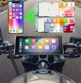 Écran GPS connecté CarPlay pour moto BMW, écran 7 pouces