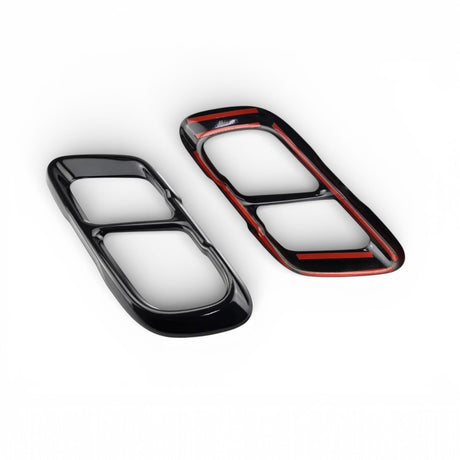 Embouts de sortie d'échappement look BMW M pour BMW X5 G05, X6 G06 et X7 G07, vue 8