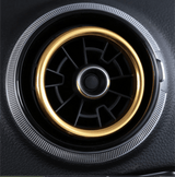 Entourages de grilles de ventilation colorés pour Audi A3, S3 8V (2013 à 2020), phase 2 (2016 à 2020), vue 8