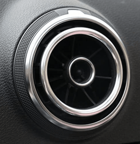 Entourages de grilles de ventilation colorés pour Audi A3, S3 8V (2013 à 2020), phase 2 (2016 à 2020), vue 9
