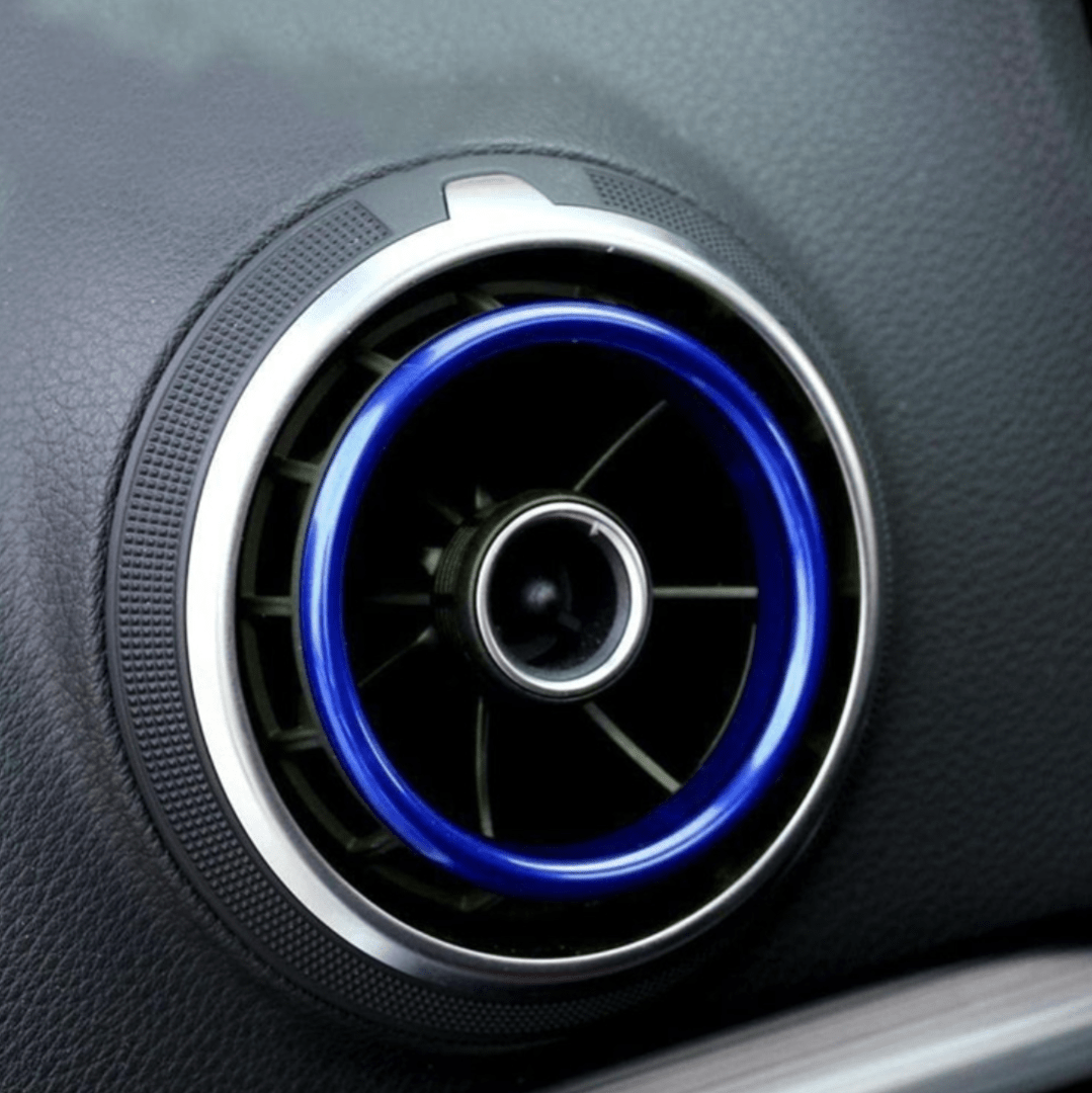 Entourages de grilles de ventilation colorés pour Audi A3, S3 8V (2013 à 2020), phase 2 (2016 à 2020), vue 10