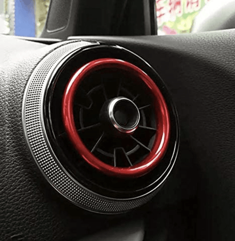 Entourages de grilles de ventilation colorés pour Audi A3, S3 8V (2013 à 2020), phase 2 (2016 à 2020), vue 11