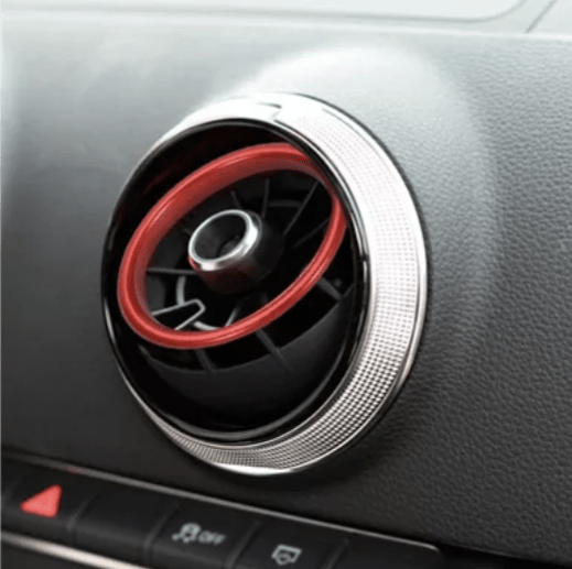 Entourages de grilles de ventilation colorés pour Audi A3, S3 8V (2013 à 2020), vue 12