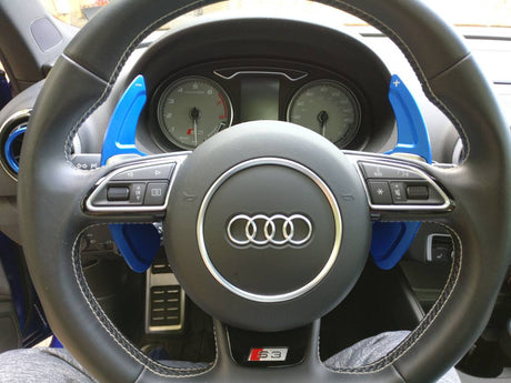 Extensions de palettes au volant aluminium pour Audi (multi-modèles), vue 2