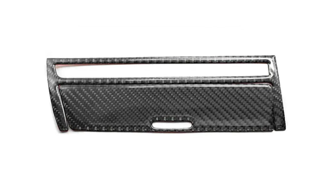 Garniture console centrale look carbone pour BMW Série 3 E46 (1997 à 2006), garniture inférieure