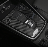Garniture entourage de levier look carbone pour Audi A3, S3, RS3 8Y (2021 à 2024)