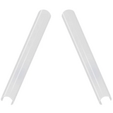 Garnitures V-Brace pour barres de renfort de calandre BMW, coloris blanc