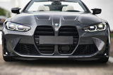 Grille de calandre look M4 CS noir brillant pour BMW Série 4 G22 G23 type M Performance (2020 à 2026), vue 2