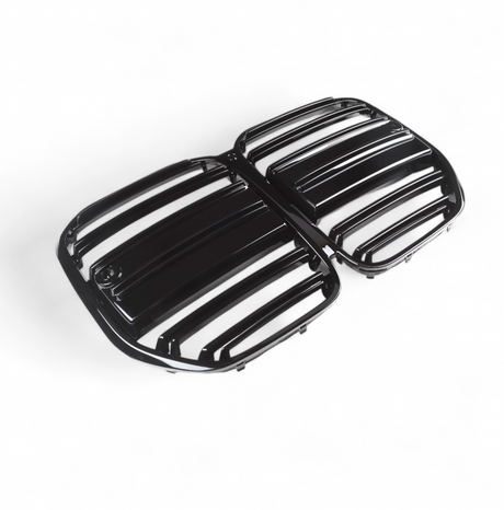 Grille de calandre look M4 CS noir brillant pour BMW Série 4 G22 G23 type M Performance (2020 à 2026), vue 5