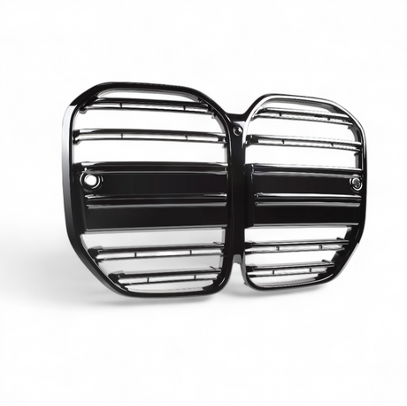 Grille de calandre look M4 CS noir brillant pour BMW Série 4 G22 G23 type M Performance (2020 à 2026), vue 6