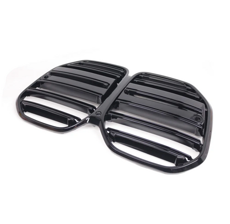 Grille de calandre look M4 CS noir brillant pour BMW Série 4 G22 G23 type M Performance (2020 à 2026), vue 7