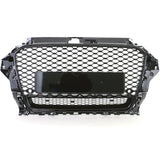 Grille de calandre nid d'abeille look RS3 pour Audi A3 8V (2012 à 2020)