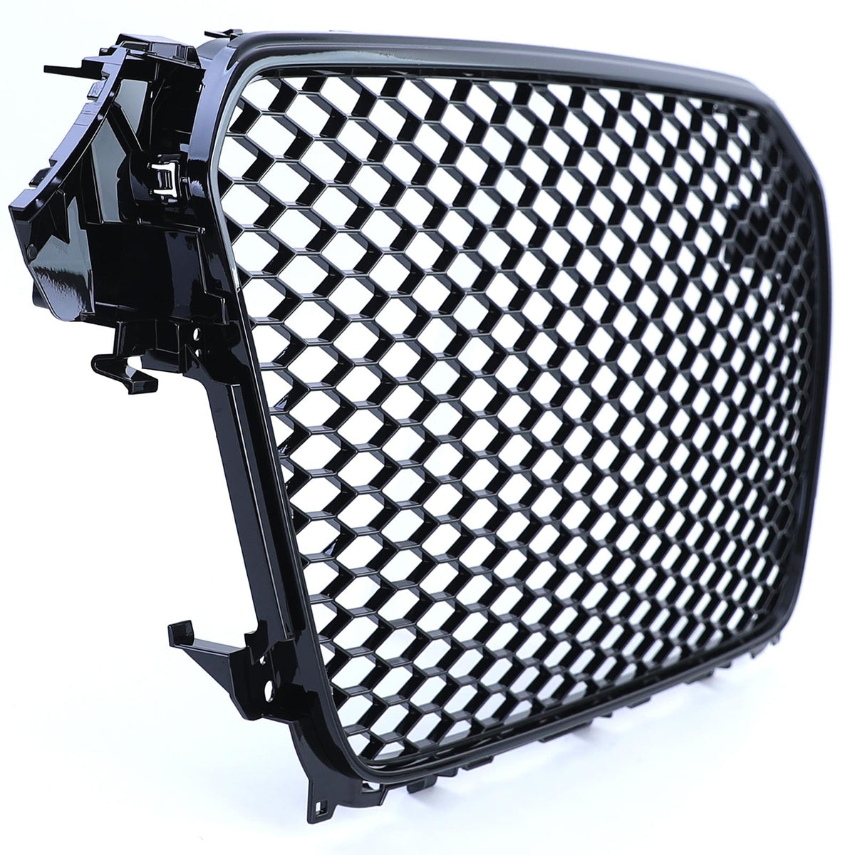 Grille de calandre nid d'abeille look RS4 pour Audi A4 B8 (2007 à 2015), vue 7
