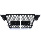 Grille de calandre nid d'abeille look RS4 pour Audi A4 B8 (2007 à 2015), vue 11
