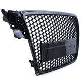 Grille de calandre nid d'abeille look RS4 pour Audi A4 B8 (2007 à 2015), vue 13