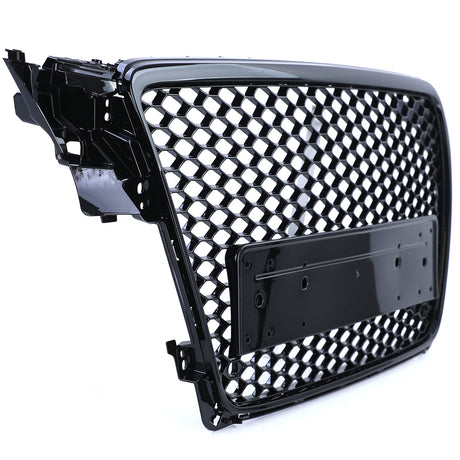 Grille de calandre nid d'abeille look RS4 pour Audi A4 B8 (2007 à 2015), vue 13