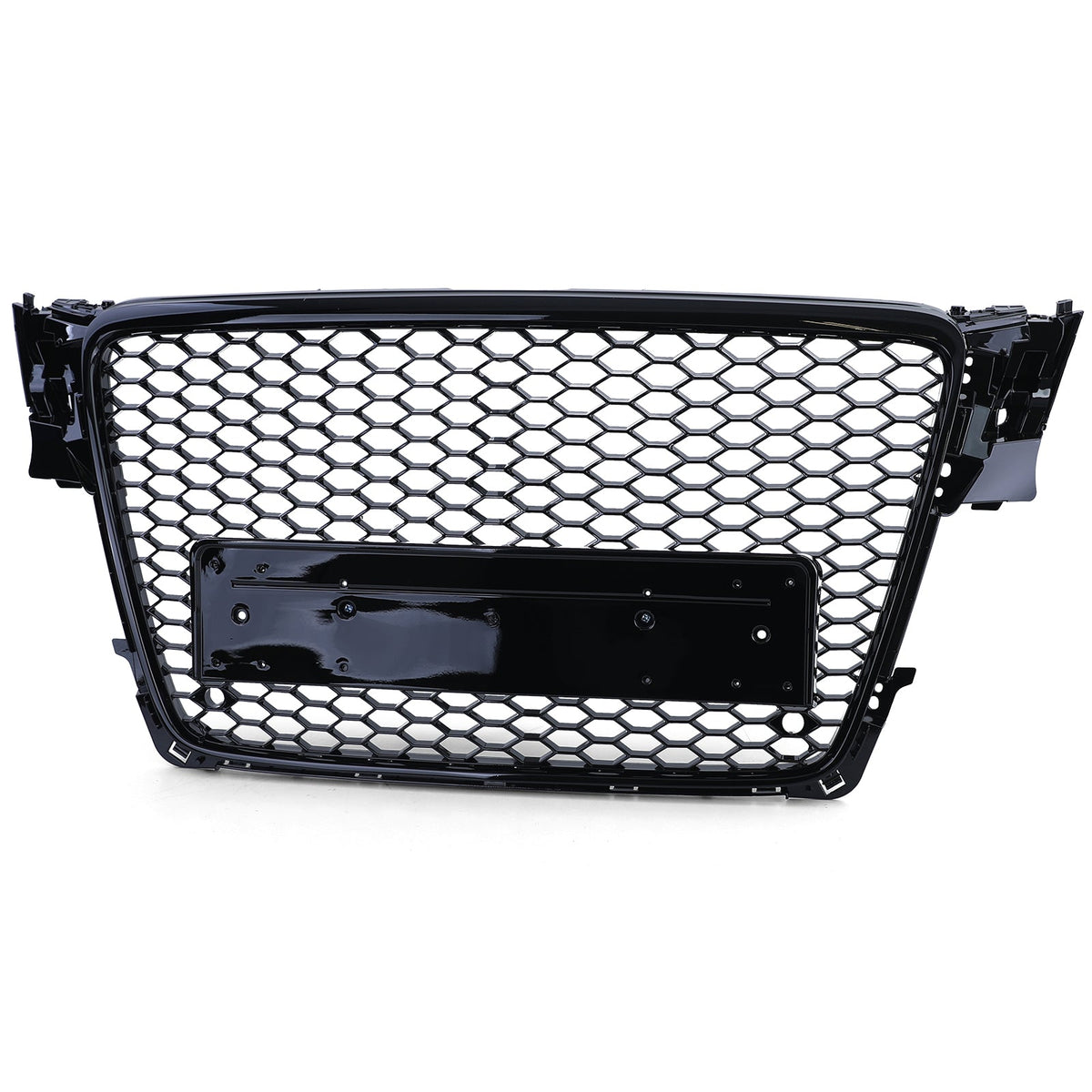 Grille de calandre nid d'abeille look RS4 pour Audi A4 B8 (2007 à 2015), phase 1 - 2008 à décembre 2011