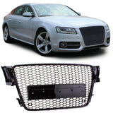 Grille de calandre nid d'abeille look RS5 pour Audi A5 B8 (2007 à 2017)